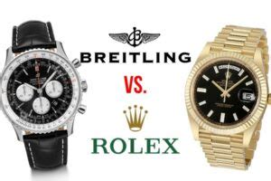 Breitling vs Rolex Watch Brand Overview & Comparison